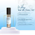 Hues Of Blue Light Women Perfume Body Oil, Floral Fruity fragrance for women - Image 3