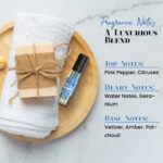 Hues of Blue Light for Men Body Oil - Image 4