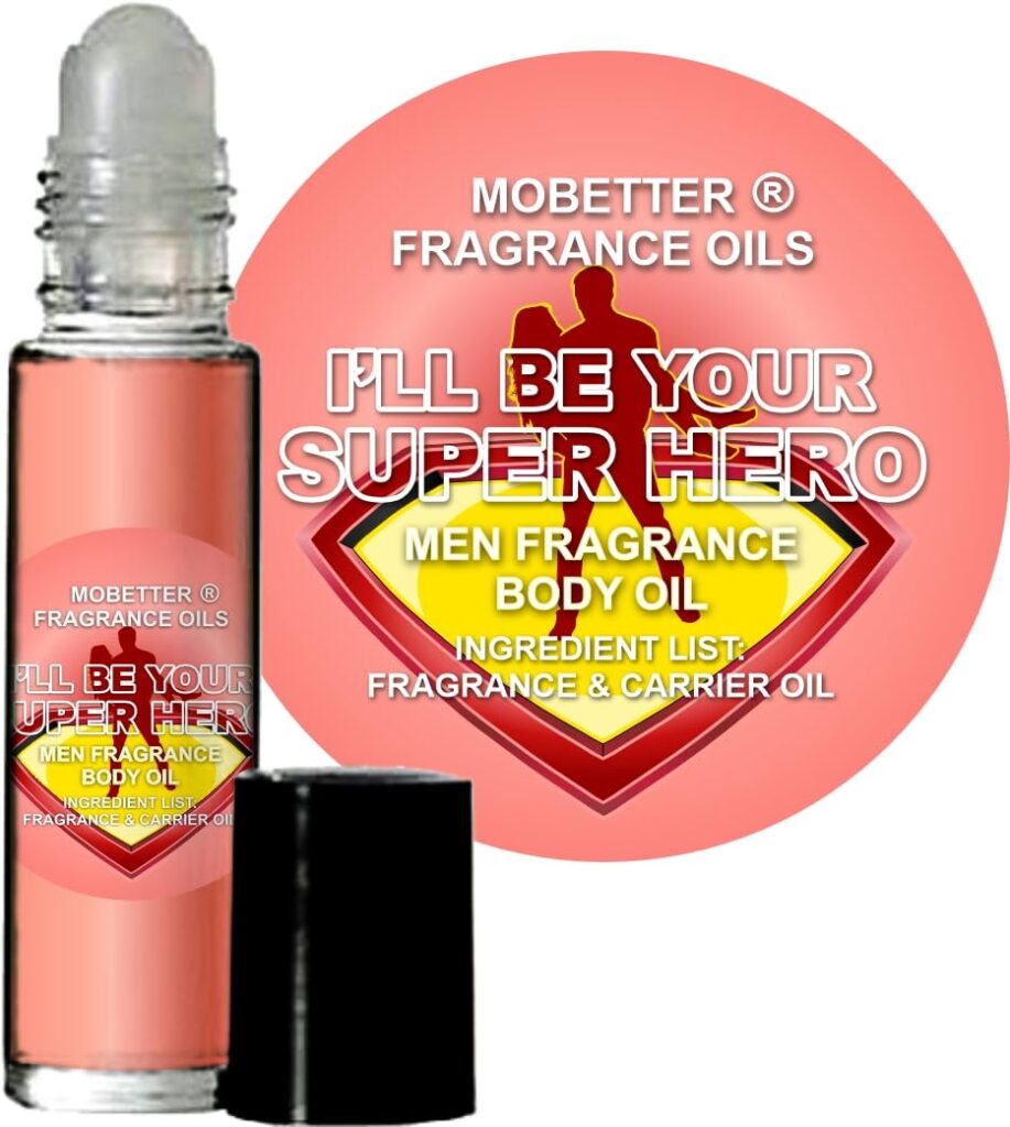 I'll Be Your Super Hero Men Fragrance Body Oil