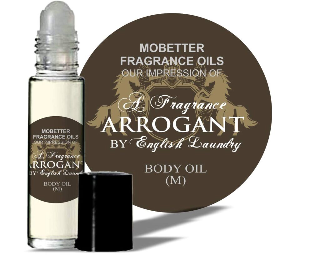 MOBETTER FRAGRANCE OILS' Impression of Arrogant E.L. for Men Cologne Body Oil (10ml Roll On), Long Lasting, Travel Size, Uncut