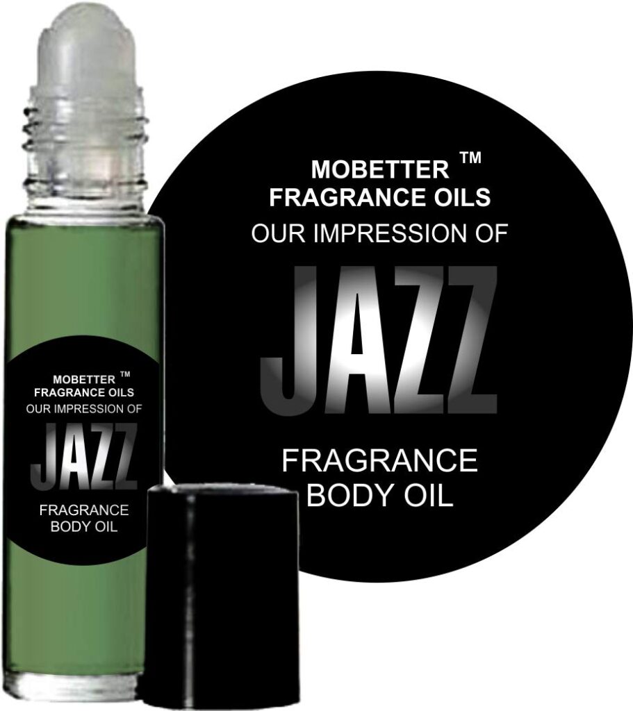 MOBETTER FRAGRANCE OILS' Our Impression of JAZZ Body Oil 1/3 oz roll on Glass Bottle