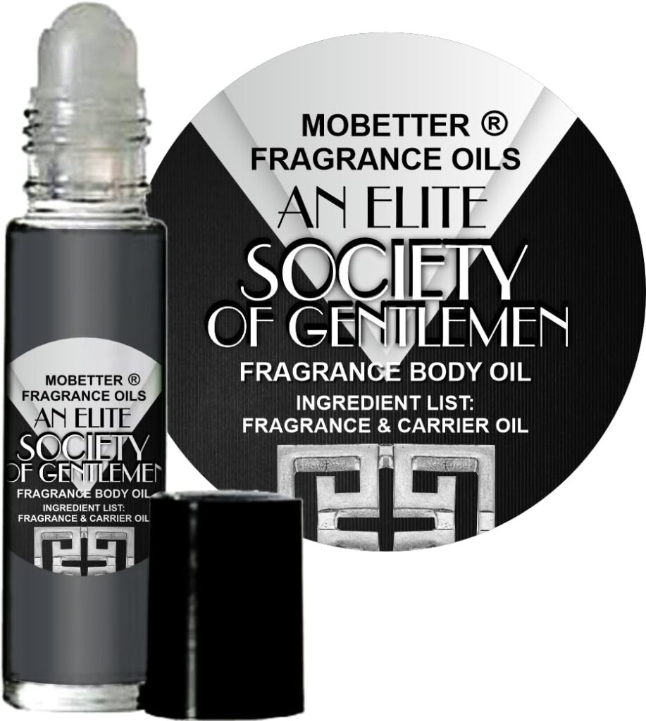 An Elite Society of Gentlemen Men Fragrance Body Oil