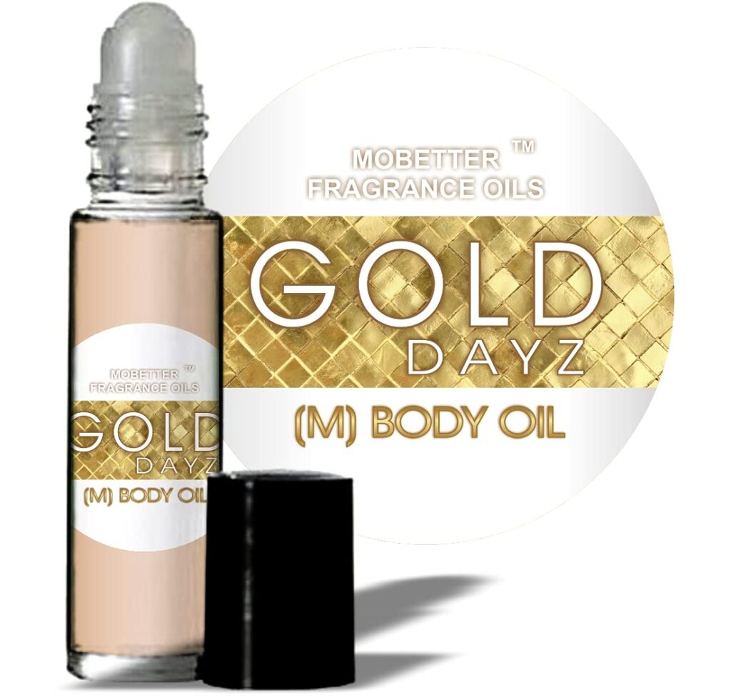 MOBETTER FRAGRANCE OILS Gold Dayz Men Cologne Fragrance Body Oil