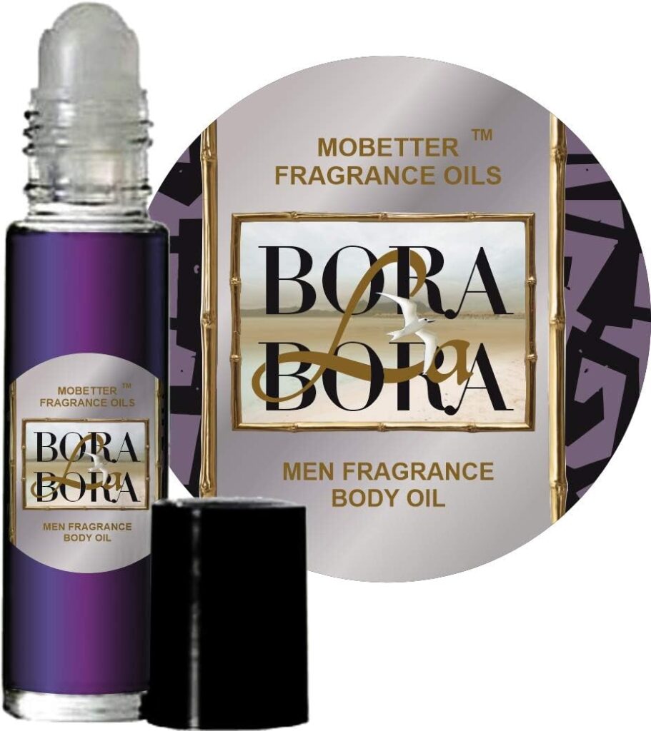Bora La Bora Cologne Fragrance Body Oil for Men by Mobetter Fragrance Oils