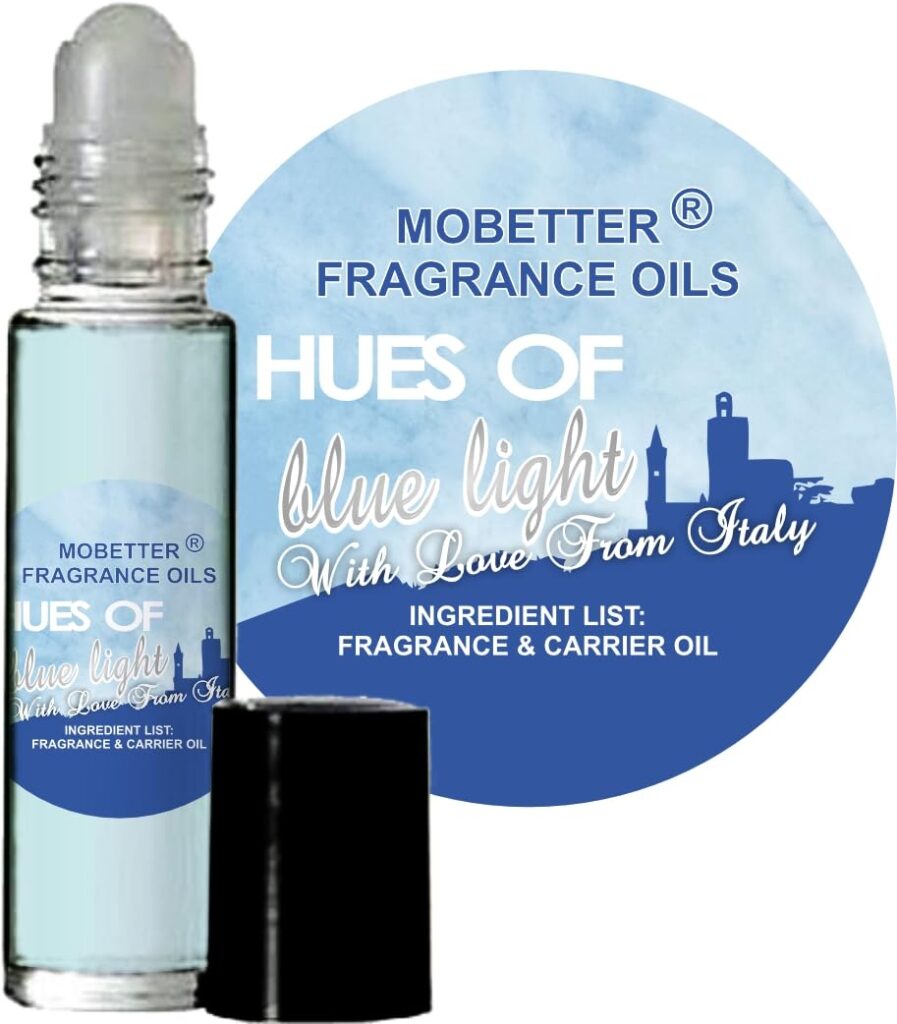 Hues of Blue Light With Love From Italy Perfume Fragrance Body Oil