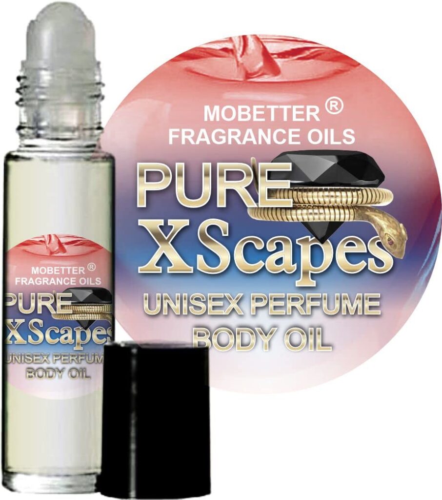 MOBETTER FRAGRANCE OILS Pure XScape Unisex Perfume Body Oil 10ml Roll On Bottle