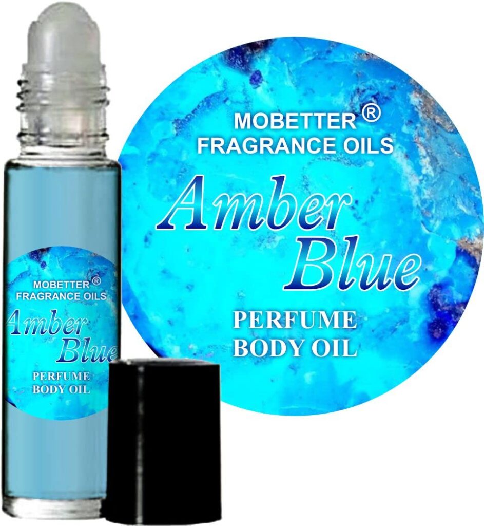 MOBETTER FRAGRANCE OILS Amber Blue perfume fragrance Body Oil