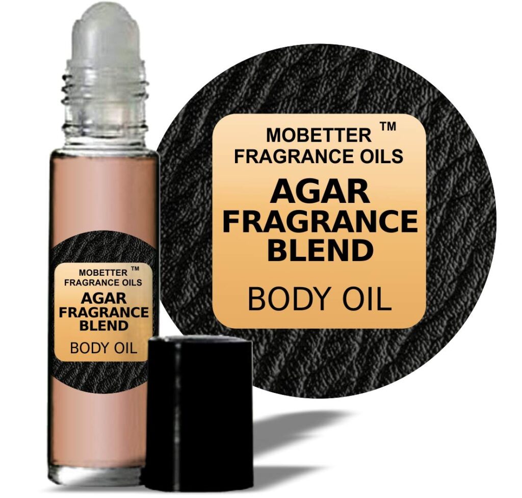 MOBETTER FRAGRANCE OILS Agar Fragrance Blend Unisex Body Oil 10ml rollon