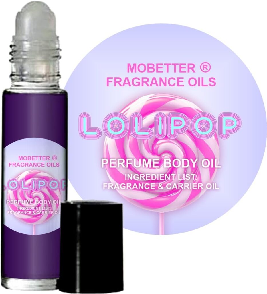 Lolipop Perfume Fragrance Body Oil by Mobetter Fragrance Oils