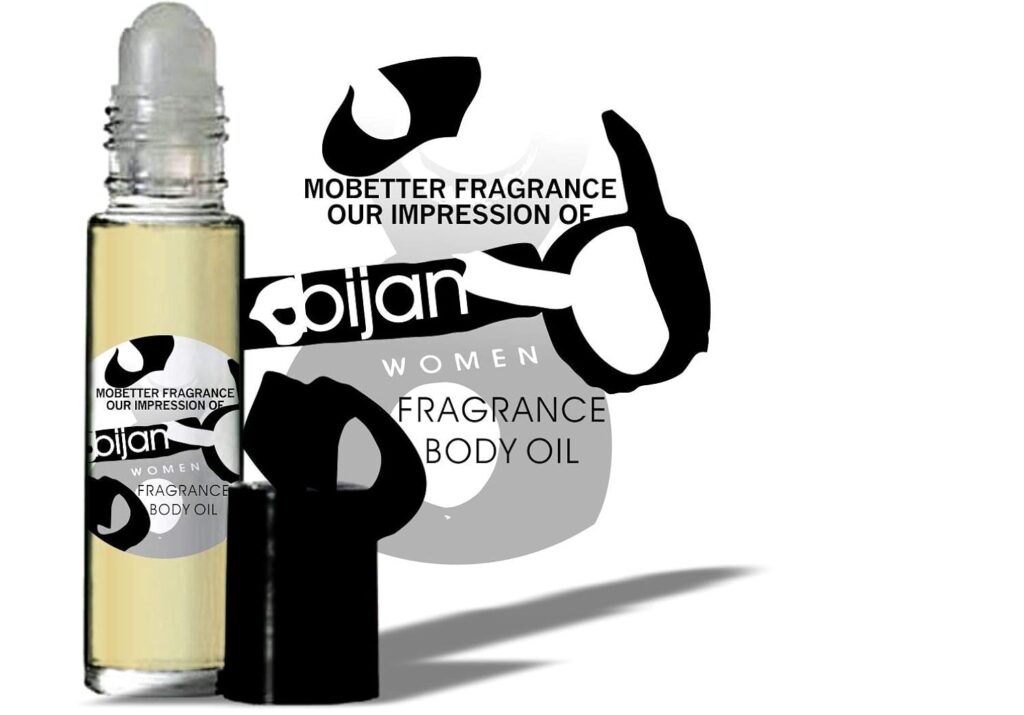 MOBETTER FRAGRANCE OILS' Impression of Bijan (W) Women Perfume Body Oil, Oriental Floral fragrance for women, Long Lasting, Travel Size, Uncut