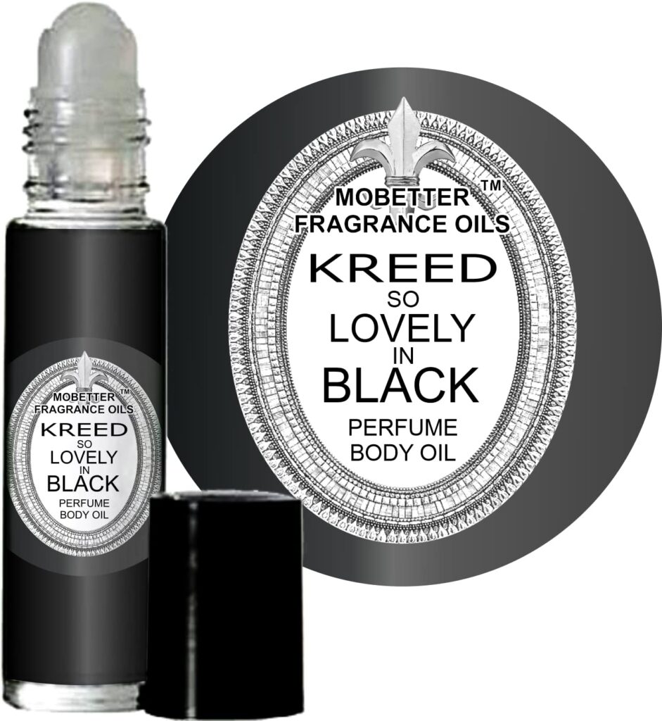 MOBETTER FRAGRANCE OILS Kreed So Lovely In Black Perfume Women body oil 1/3 oz roll on
