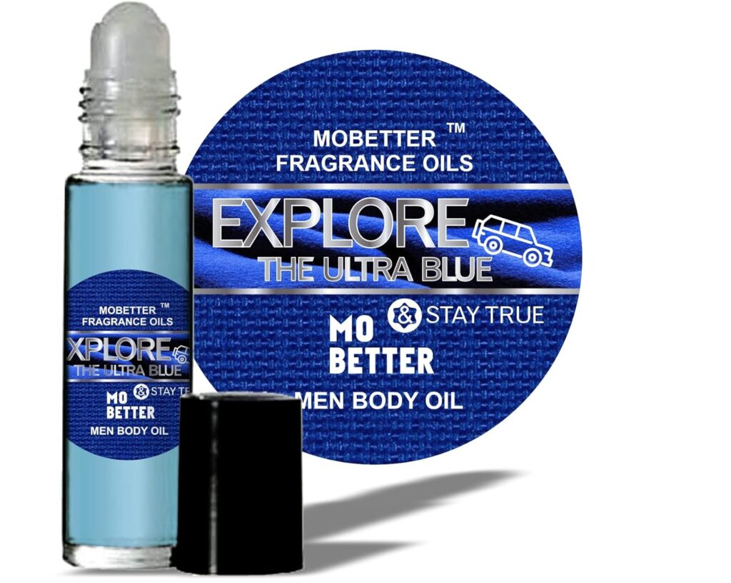 MOBETTER FRAGRANCE OILS Explore The Ultra Blue Men Cologne Body Oil