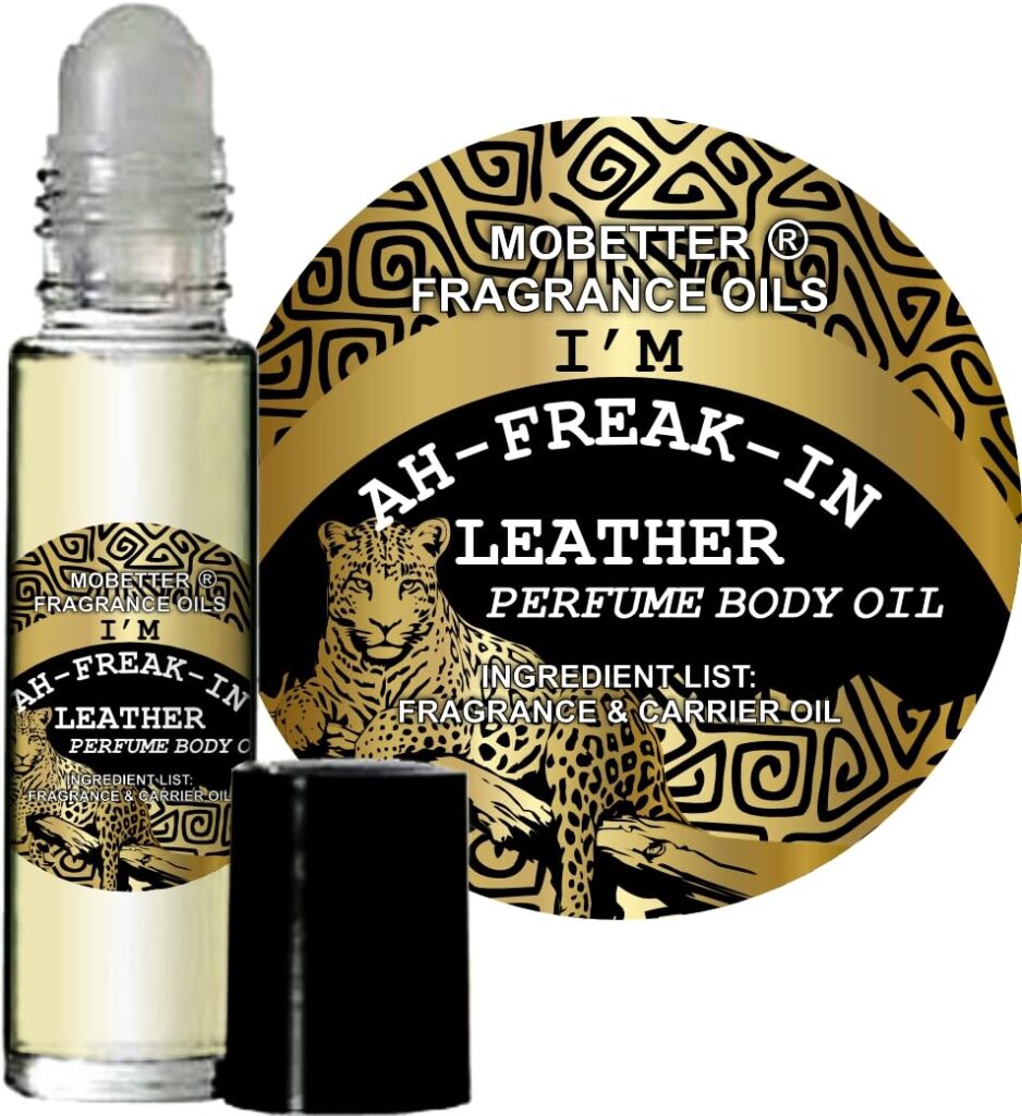 I'm Ah-Freak-In Leather Fragrance Perfume Body Oil Unisex