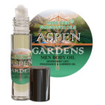 Aspen Gardens Men Body Oil, Green Notes, Bergamot, Lemon and Galbanum, Uncut, Long Lasting, Travel Size