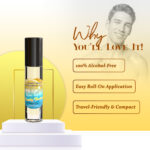 Hues of Blue Light Zesty Italian Men Cologne Body Oil - Image 3