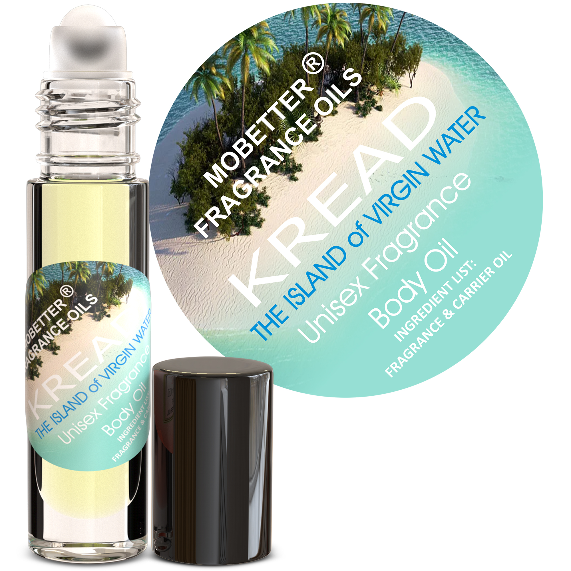 B084641G51.MAIN Kread Island of Virgin Water Unisex Body Oil - Image 1