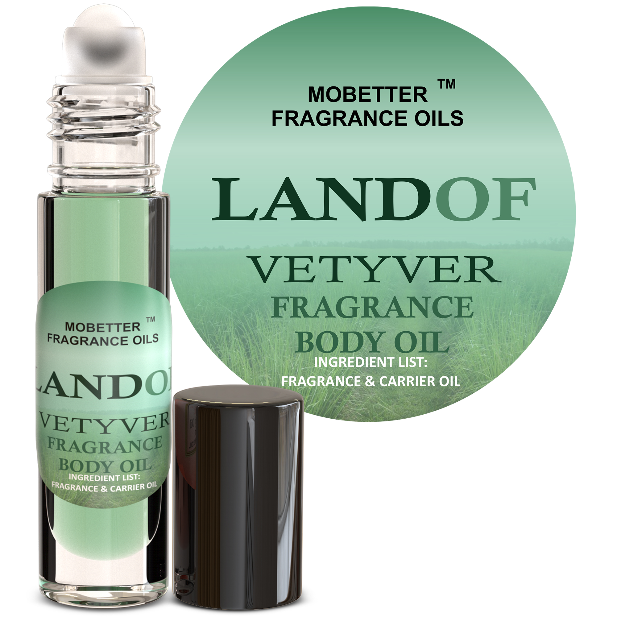 B085N62QNH.MAIN LAND OF VETYVER Body Oil - Image 1