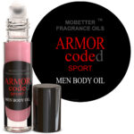 Armor Coded Sport Cologne Fragrance Body Oil for Men