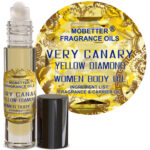 Very Canary Yellow Diamond Perfume Fragrance Body Oil for Women