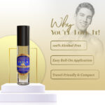 Pola Blue Gold Blend Cologne Fragrance Body Oil for Men - Image 3