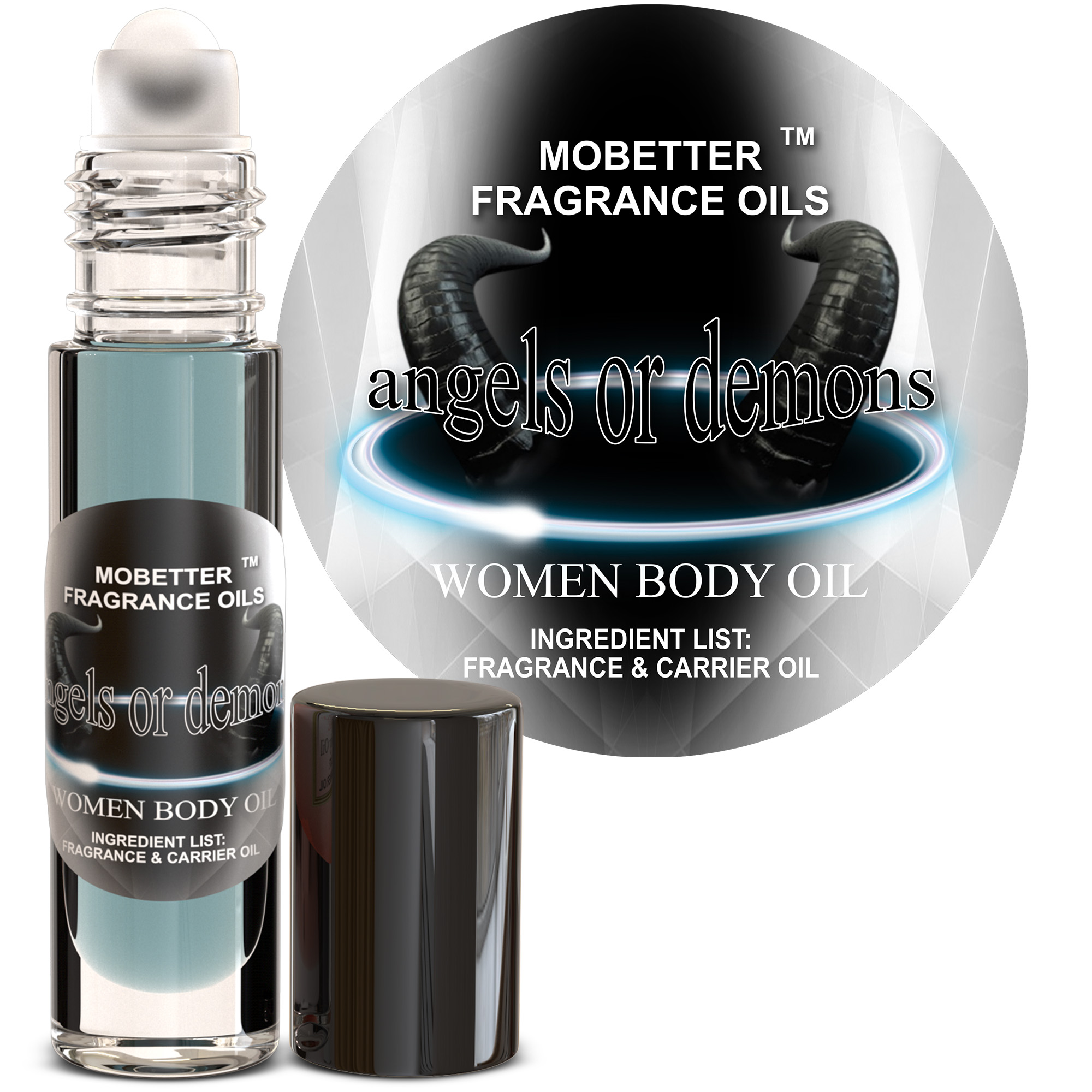 B08TB5VPLV.MAIN Angels or Demons Perfume Women Fragrance Body Oil - Image 1