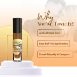 Egyptian Sandalwood Fragrance Body Oil 0.33 Oz Roll On Glass Bottle - Image 3