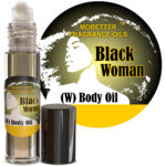 Black Woman Perfumed Fragrance Body Oil