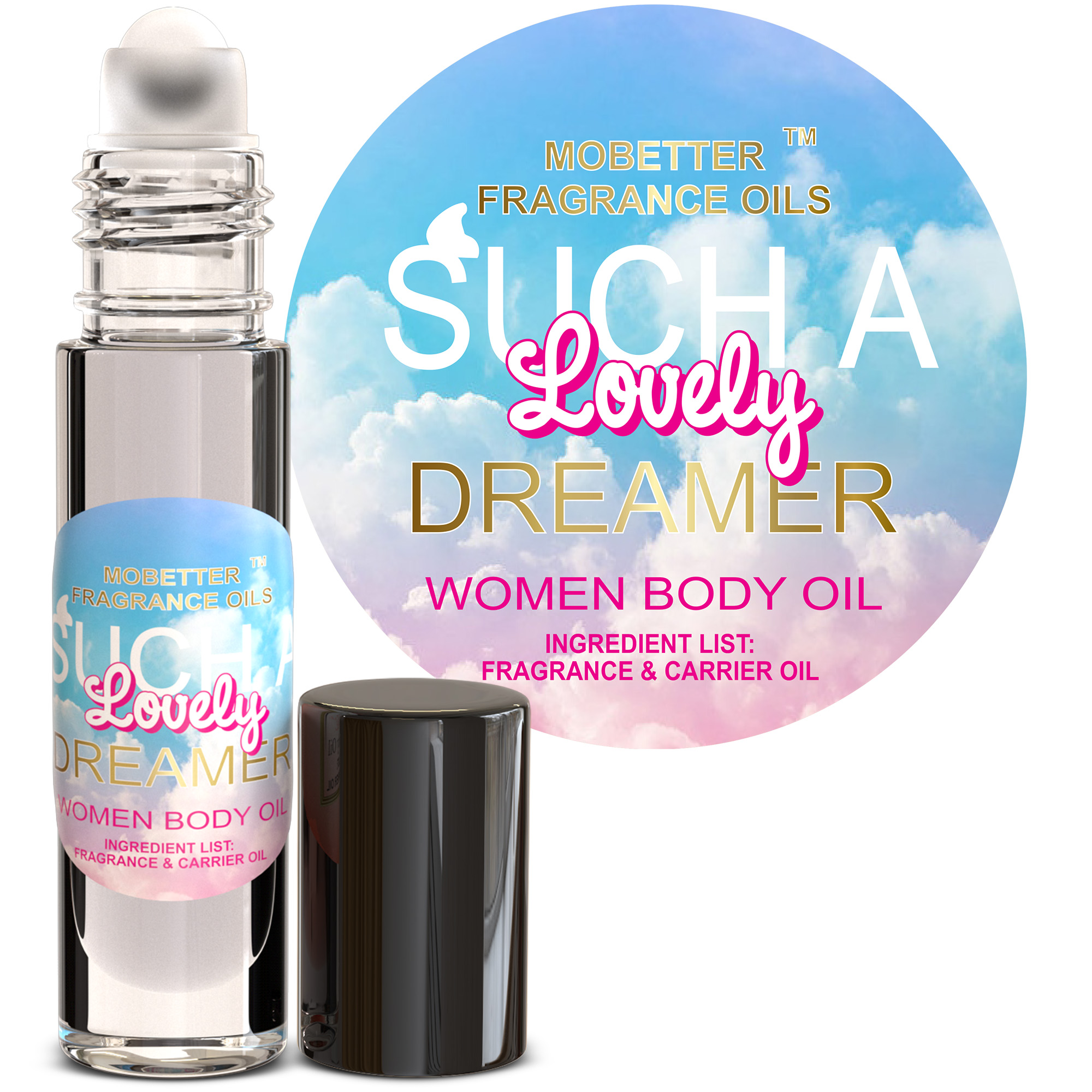 B09DW6RRHH.MAIN Such A Lovely Dreamer Women fragrance Body Oil - Image 1