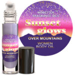 Sunset Glows Over Mountains Women perfume fragrance Body Oil