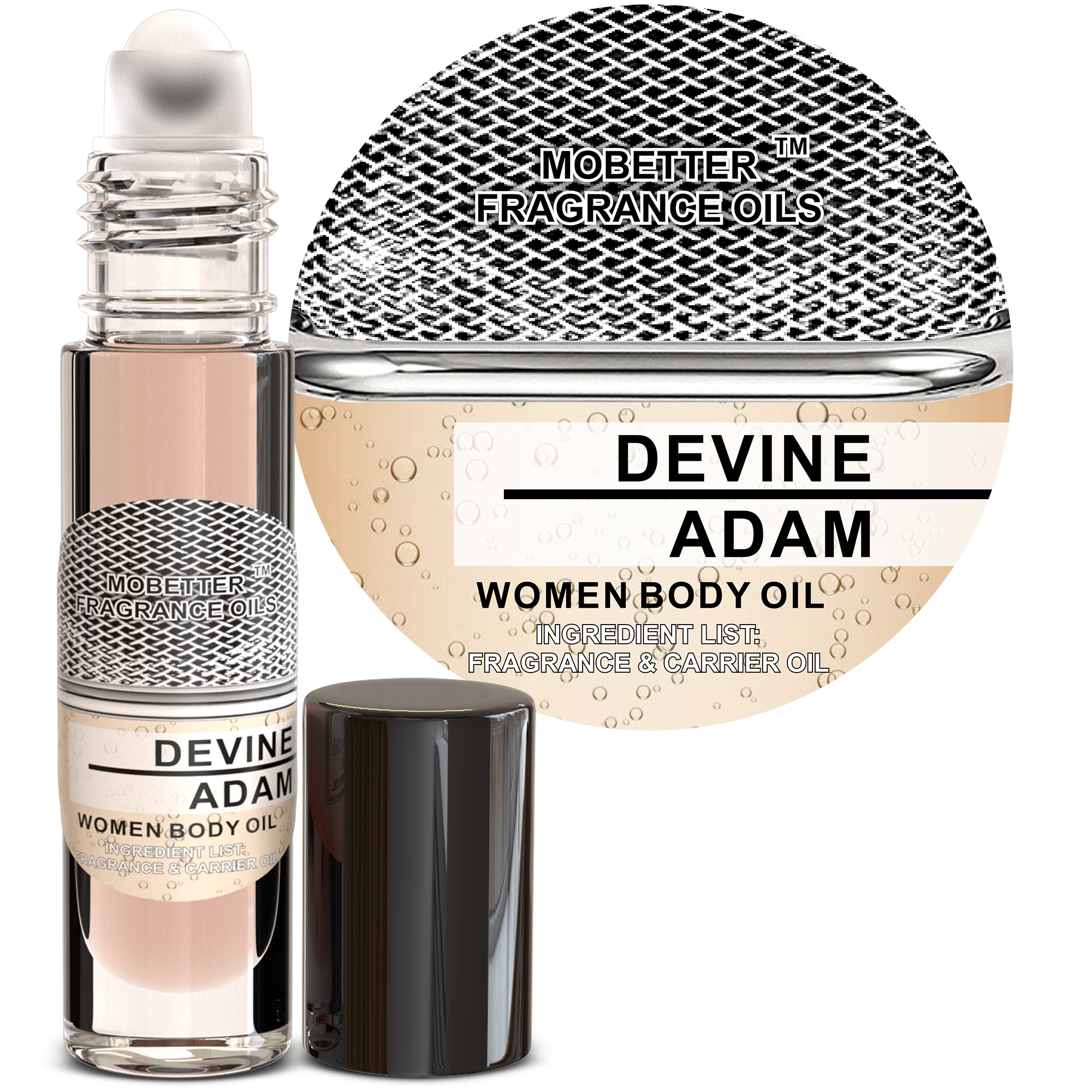 B09KMJWVSS.MAIN Devine Adam Women perfume fragrance Body Oil - Image 1