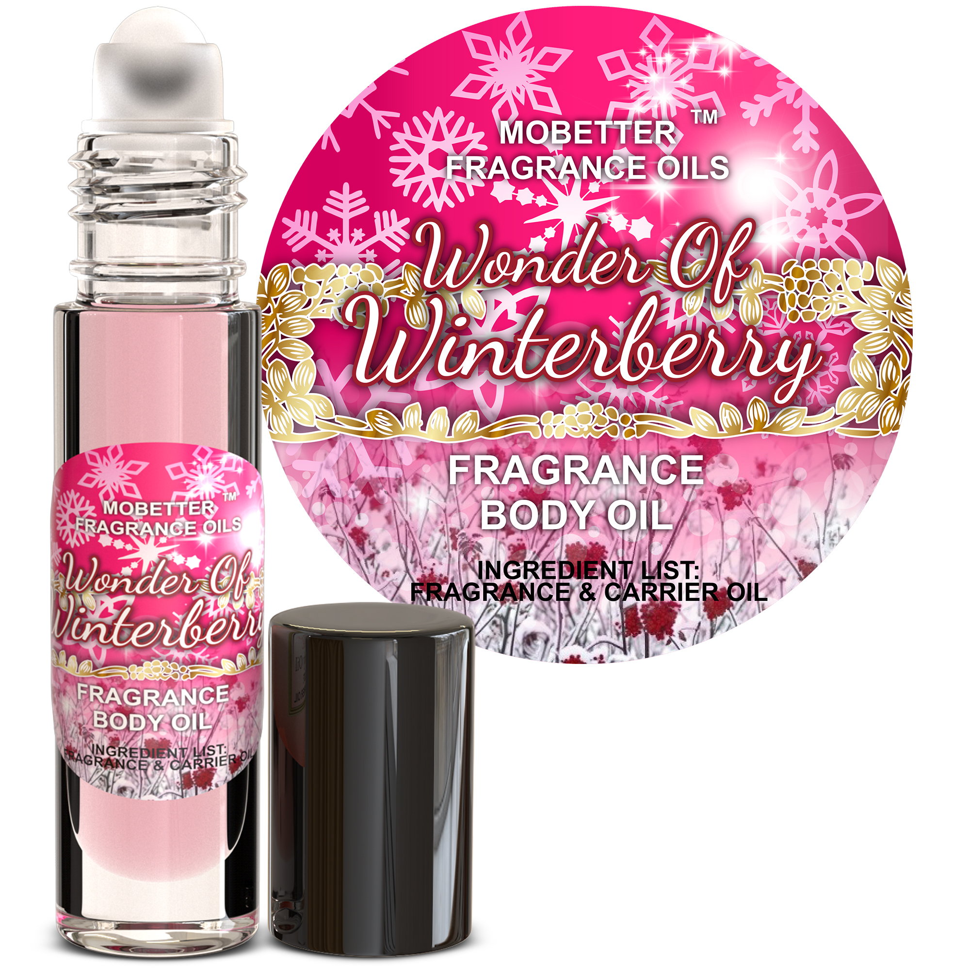 B09L6DPRPX.MAIN Wonder of Winterberry Women perfume fragrance Body Oil - Image 1
