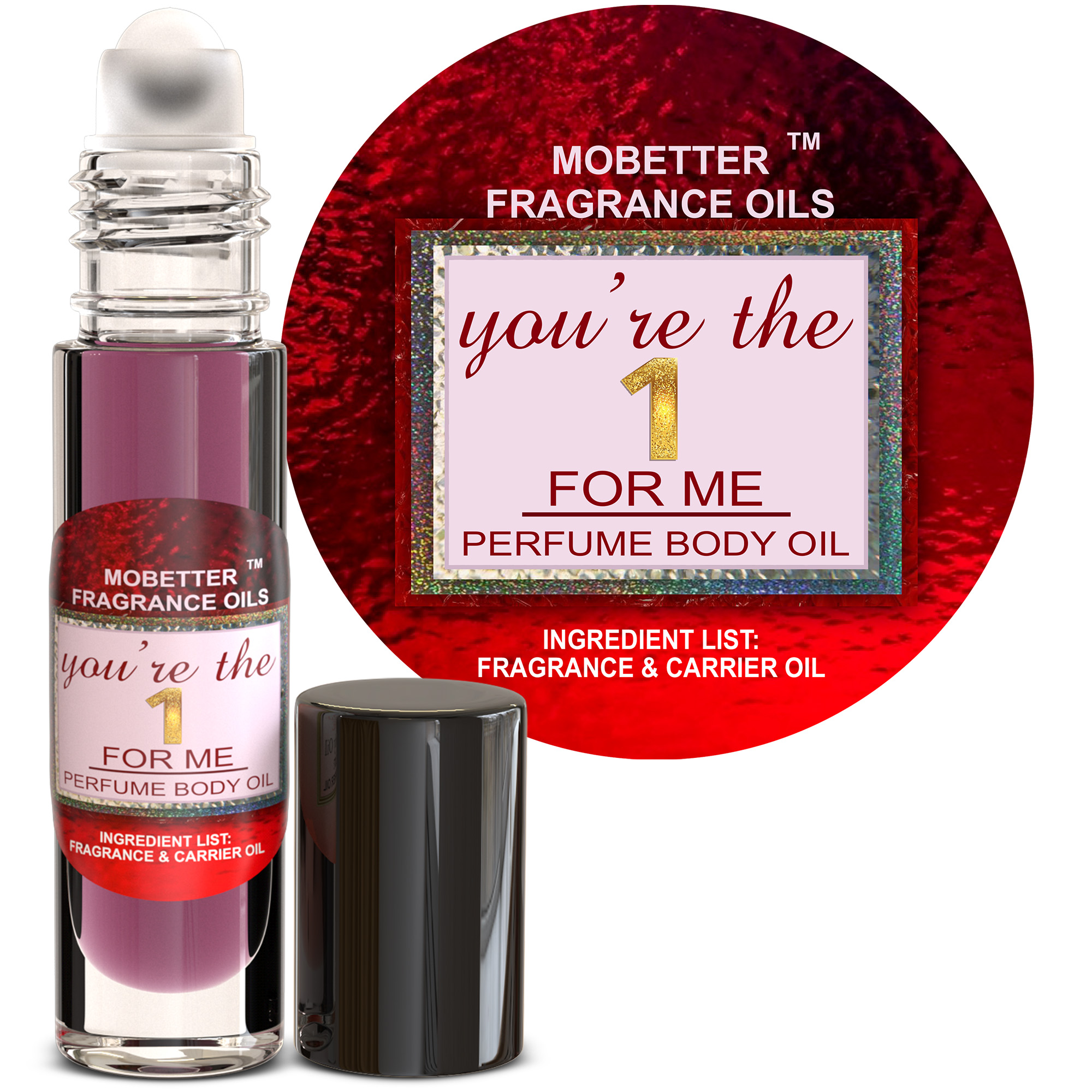 B0B2CXSSS3.MAIN Your The One For Me Women Perfume Body Oil - Image 1