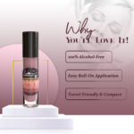 Very Unique Crystal Noir Perfume Women Body Oil - Image 4