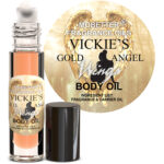Vickie's Gold Angel Wings Perfume Women Body Oil