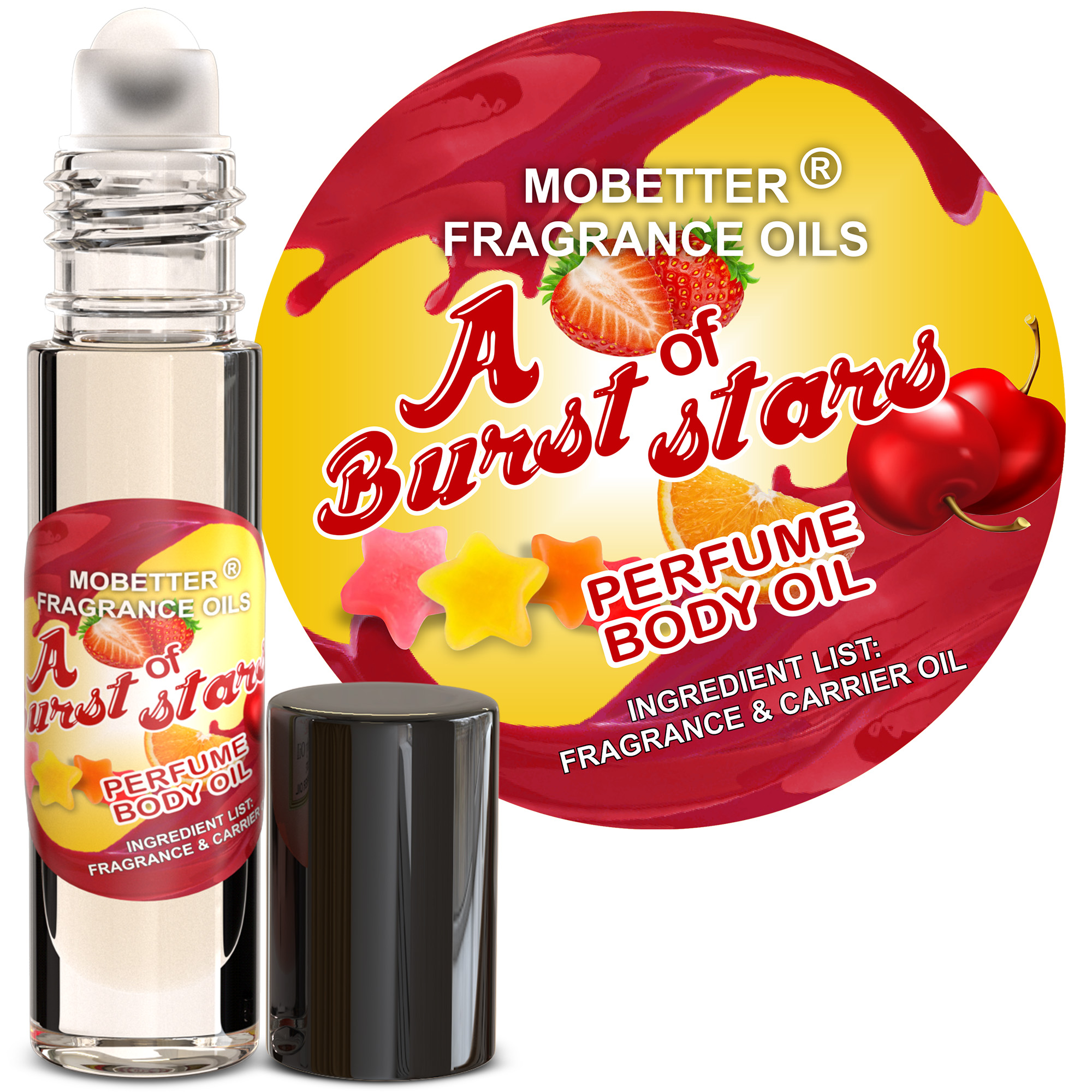 B0BS8K2PVD.MAIN A Burst of Stars Perfume Fragrance Body Oil - Image 1