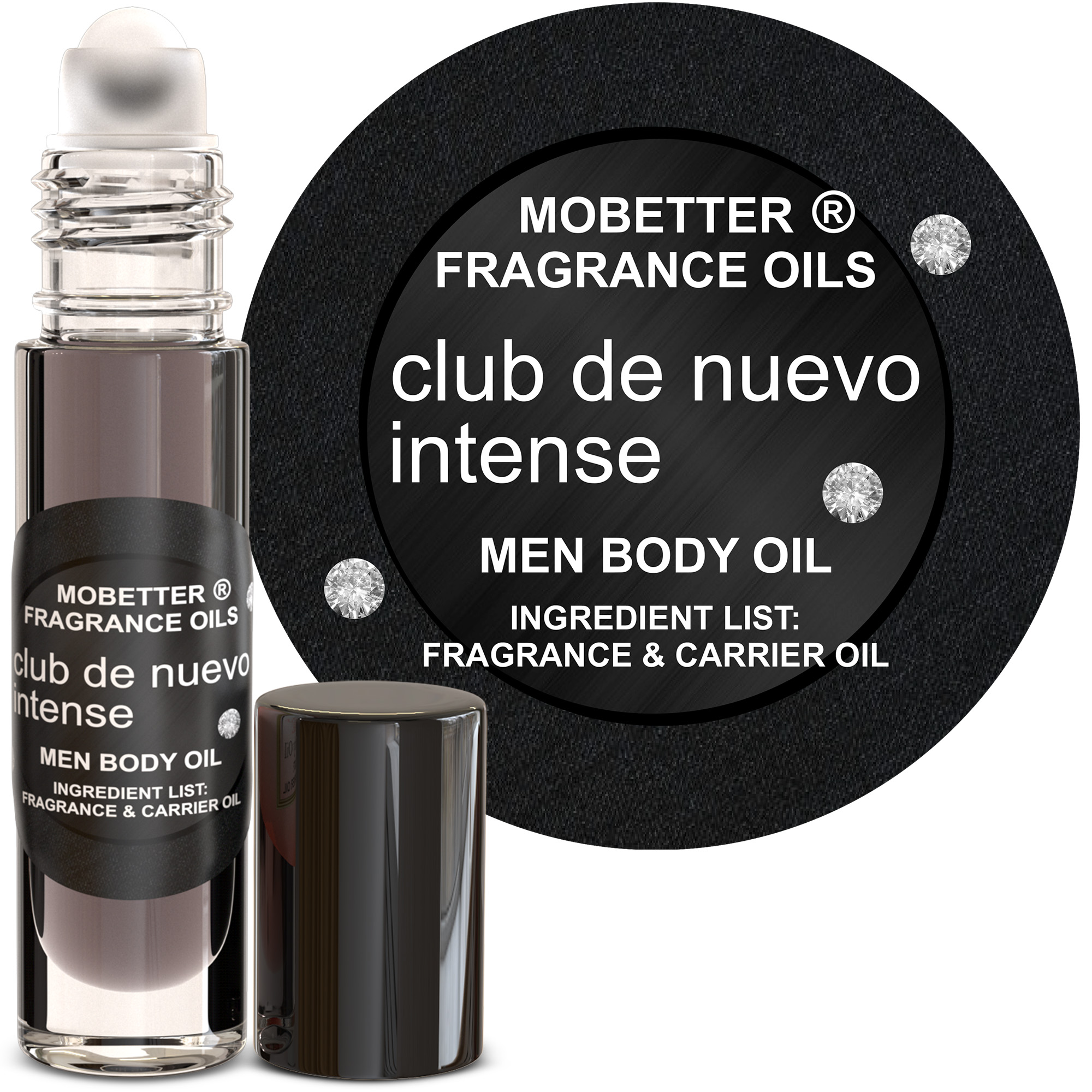 B0D8YZVJRL.MAIN Club De Nuevo Intense Men Fragrance Body Oil - Image 1