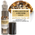 A Millionth Of A Second Gold Perfume Women Body Oil