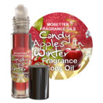 Candy Apples In Winter Perfume Fragrance Body Oil, Candy Apple and Orange, long lasting, travel size, Inspired by Winter Candy Apple