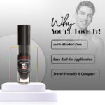 Edy Cane Roses & Skulls Men Cologne Body Oil - Image 4