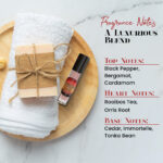 African Rooibos Fragrance Body Oil 0.33 Oz Roll On Glass Bottle - Image 4