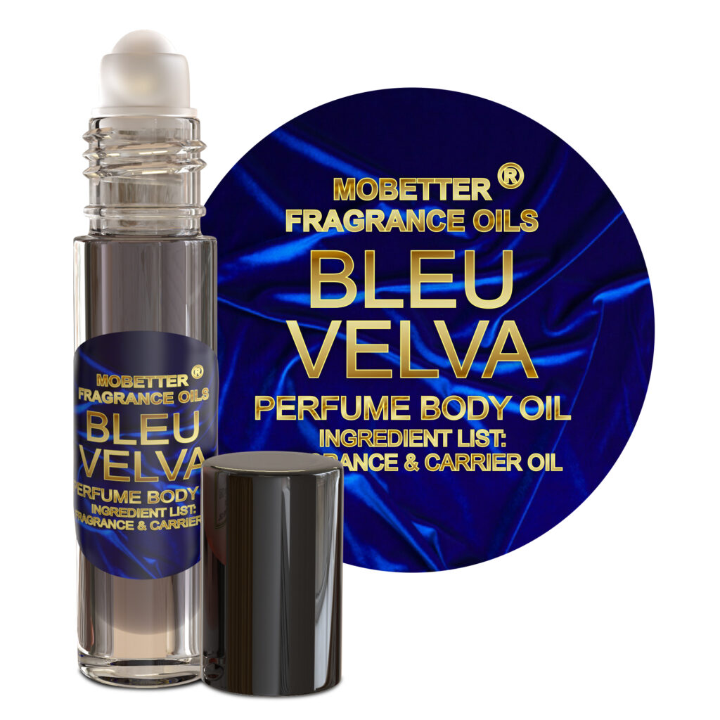 MOBETTER FRAGRANCE OILS Bleu Velva Perfume Women and Men Body Oil 10ml Roll On