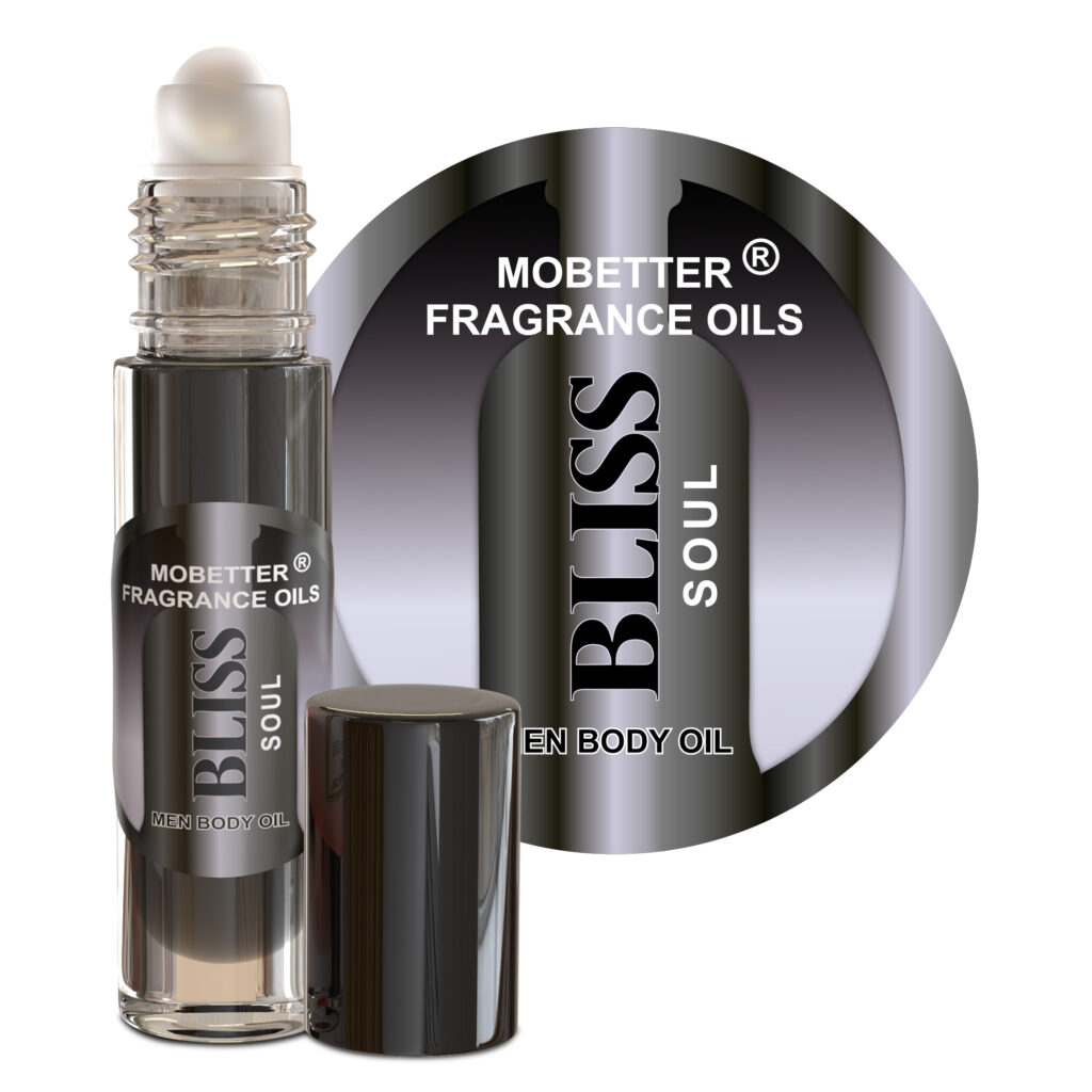 MOBETTER FRAGRANCE OILS Bliss Soul Men Cologne Body Oil 1/3 oz roll on