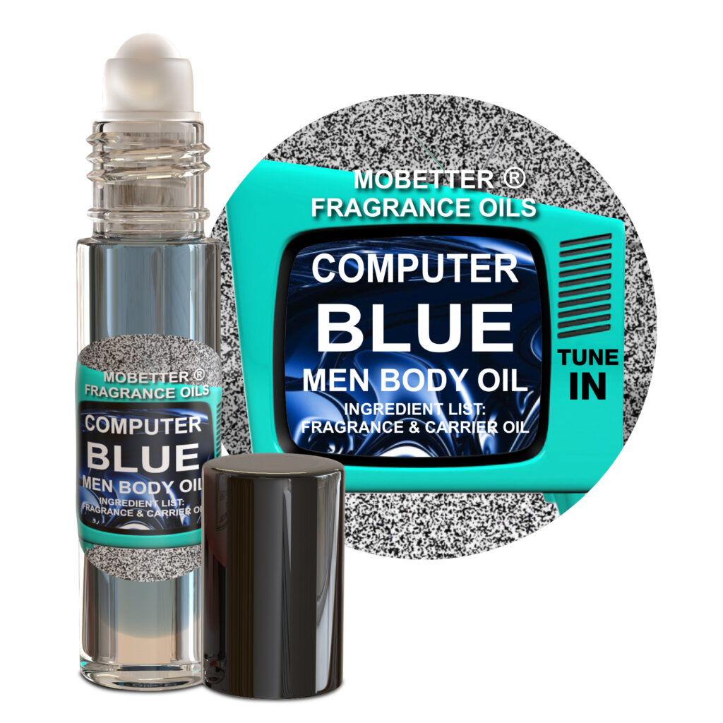 MOBETTER FRAGRANCE OILS Computer Blue Men Body Oil 10ml Roll On