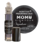 MOBETTER FRAGRANCE OILS MOMU Sign Your Signature Here Men Cologne Body Oil 1/3 oz roll on Glass Bottle