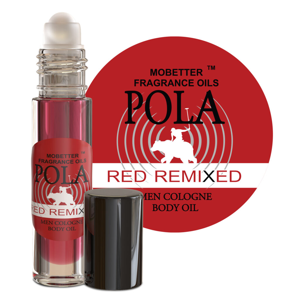 MOBETTER FRAGRANCE OILS Pola Red Remixed Cologne Body Oil for Men (10ml Roll On)