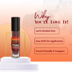 Red Egyptian Musk Body Oil 0.33 Oz Roll On Glass Bottle - Image 3