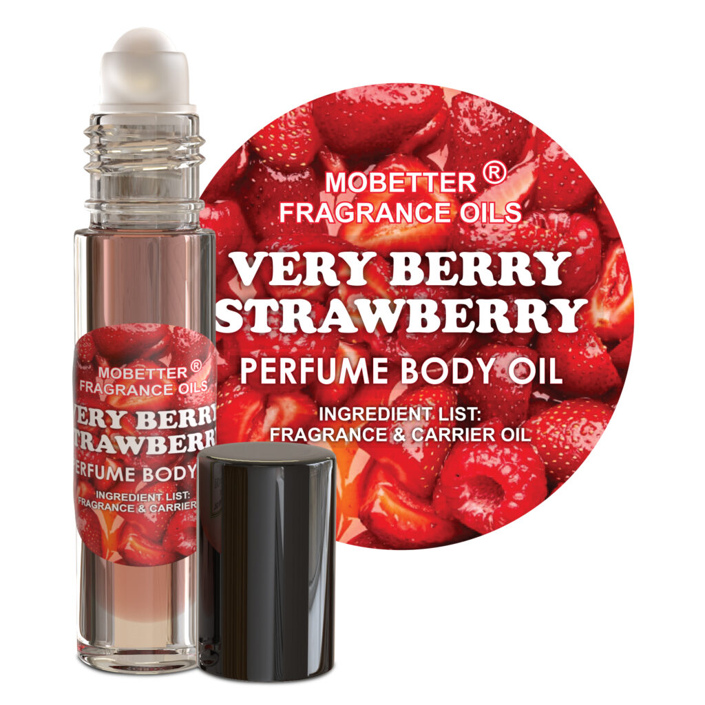 MOBETTER FRAGRANCE OILS Very Berry Strawberry Fragrance Body Oil Perfume