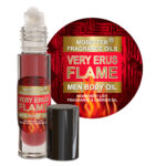 MOBETTER FRAGRANCE OILS Very Erus Flame Men Body Oil (10ml Roll On), Travel Size, Aquatic Scent, Top notes are Mandarin Orange, Madagascar Pepper, Lemon, Chinotto and Rosemary