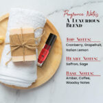 Pola Red Cologne Fragrance Body Oil for Men - Image 4