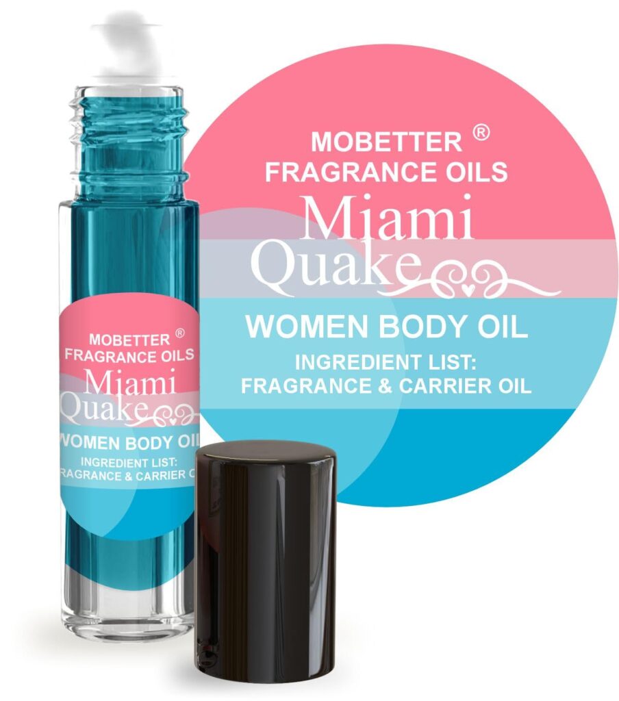 MOBETTER FRAGRANCE OILS Miami Quake Fragrance Body Oil for Women